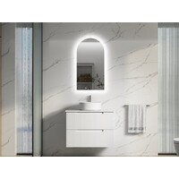 Aulic 750mm Bathroom Wall Hung Vanity with Undermount Basin Verona CAWH41-750
