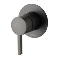 Aloe Shower Mixer (80Mm Backplate) Gun Metal Brasshards 11SL972G8