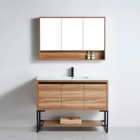 BNK Shaving Mirror Cabinet and Bathroom Vanity Cabinet 1200mm Versilla MC-62120(MP) & CB-43120(MP)
