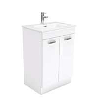 Fienza Joli Unicab Bathroom Vanity on Kickboard 600 Gloss White JOL60NKW