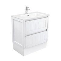 Fienza Joli Hampton Bathroom Vanity 750 Vanity on Kickboard White JOL75TK