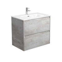 Fienza Joli Amato 750 Bathroom Vanity Wall Hung Vanity Industrial Grey JOL75BX