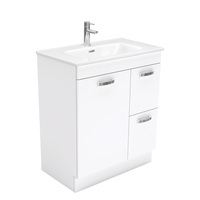 Fienza Joli Unicab 750 Bathroom Vanity on Kickboard White JOL75NKWR