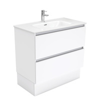 Fienza Joli Quest 900 Bathroom Vanity on Kickboard Gloss White JOL90QK