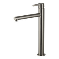 Aloe Tower Vessel Mixer Brushed Nickel Brasshards 11SL973BL