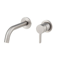 Aloe  Dual Wall Plate Mixer Cold Start Gun Metal Brasshards 11SL975GLE