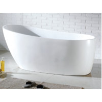 Best BM Freestanding Bathtub 1700mm Bath Tub White Dublin BTD-1700