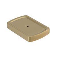 Sandalwood Soap Dish Brushed Gold Brasshards 13SA207A