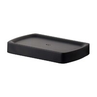 Sandalwood Soap Dish Matt Black Brasshards 13SA207M