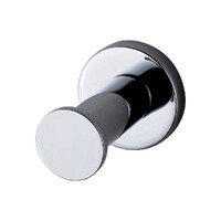 Cedar Robe Hook Chrome Brasshards 13ZRH003