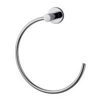 Cedar Towel Ring Chrome Brasshards 13ZTR002