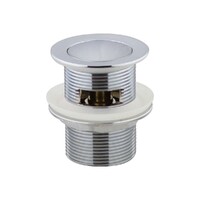 40Mm Pop Up Overflow Waste Chrome Mixx Tapware & Accessories Brasshards 9WA029C