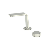 Basin Mixer Venza Two hole Deck mounted PVD Brushed Nickel Greens Tapware LF23203552BN