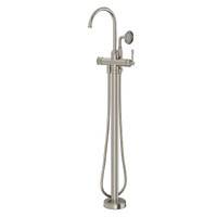 Cromford Floor Mounted Bath Mixer with Hand Shower Phoenix Tapware 134-7451-40