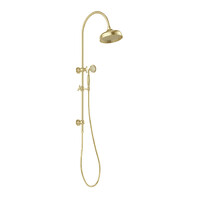 Cromford Twin Shower 210mm Rose Phoenix Tapware 134-6502-12
