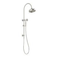 Cromford Twin Shower 210mm Rose Phoenix Tapware 134-6502-40