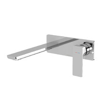 Gloss MKII SwitchMix Wall Basin Bath Mixer Set 200mm Phoenix Tapware 135-2810-00-1