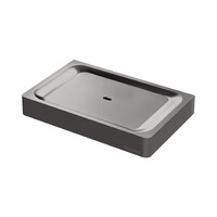 Gloss Soap Dish Brushed Carbon Phoenix Tapware GS895-31