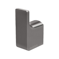 Gloss Robe Hook Brushed Carbon Phoenix Tapware GS897-31