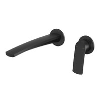 Mekko SwitchMix Wall Basin Bath Mixer Set Round Plates Phoenix Tapware 115-2820-10-1