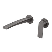 Mekko SwitchMix Wall Basin Bath Mixer Set Round Plates Phoenix Tapware 115-2820-31-1