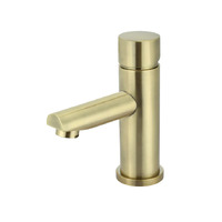 Meir Bathroom Basin Mixer Tap Round Pinless Tiger Bronze MB02PN-PVDBB
