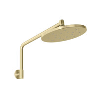 Ormond High-Rise Shower Arm & Rose - 4 Star Brushed Gold Phoenix Tapware 609-5304-12