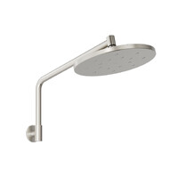 Ormond High-Rise Shower Arm & Rose - 4 Star Brushed Nickel Phoenix Tapware 609-5304-40