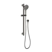 Oxley Rail Shower - 4 Star Brushed Carbon Phoenix Tapware 610-6834-31