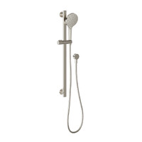 Oxley Rail Shower - 4 Star Brushed Nickel Phoenix Tapware 610-6834-40