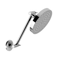 Pina All Directional Shower Arm & 150mm Round Rose Chrome Phoenix Tapware 153-5101-00