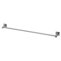 Radii SS 316 Single Towel Rail Square Plate 800mm Phoenix Tapware RS803-51