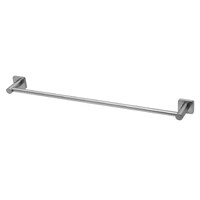 Radii SS 316 Single Towel Rail Square Plate 600mm Phoenix Tapware RS804-51