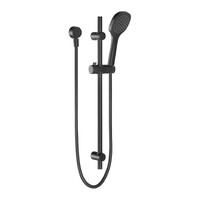 Teva Rail Shower Matte Black Phoenix Tapware 152-6810-10