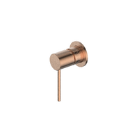 Tesora Shower Mixer PVD Brushed Copper Greens Tapware LF2130257BC