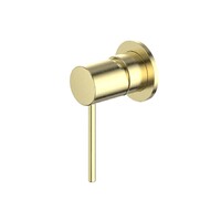 Gisele Shower Mixer Trim Set PVD Brushed Brass Greens Tapware 1840250BB