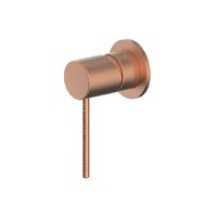 Gisele Shower Mixer Trim Set PVD Brushed Copper Greens Tapware 1840250BC