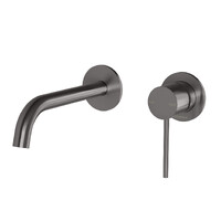 Vivid Slimline SwitchMix Wall Basin Bath Mixer Set 60mm Backplates Phoenix Tapware VS2820-31-1