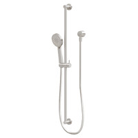 Vivid Slimline Extended Rail Shower Brushed Nickel Phoenix Tapware VS6835-40