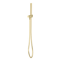 Vivid Slimline Microphone Hand Shower Brushed Gold Phoenix Tapware VS6710-12