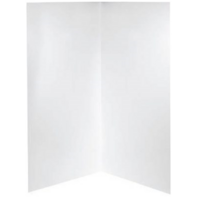 Shower Walls Bathroom Acrylic 2 Sided 820mmx 820mm x 2000mm White WS16WHPO