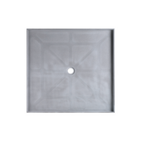 Marbletrend Tile Tray Bathroom Shower Base Square Moulded BMC 895W x 895D x 60H BTT8989C4