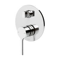 Vivid Slimline Oval SwitchMix Shower Bath Diverter Mixer Phoenix Tapware VV2910-00