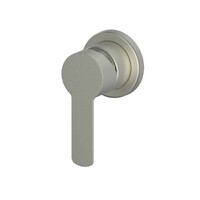 Astro II Shower Mixer With Mini Plate PVD Brushed Nickel Greens Tapware LF2524906BN