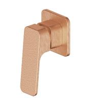 Swept Shower Mixer-Brushed Copper PVD Brushed Copper Greens Tapware LF1860257BC