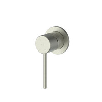 Maci Shower With Mini Plate PVD Brushed Nickel Greens Tapware LF2120258BN