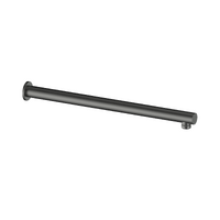 Ceiling arm 250mm PVD Gun Metal Greens Tapware 9403725GM