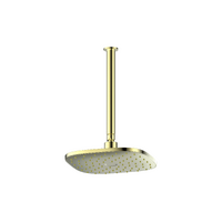 Corban Ceiling Shower PVD Brushed Brass Greens Tapware 193002BB