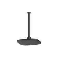 Corban Ceiling Shower PVD Gun Metal Greens Tapware 193002GM