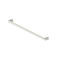 Zeia Single Towel Rail PVD Brushed Nickel Greens Tapware 2460305BN